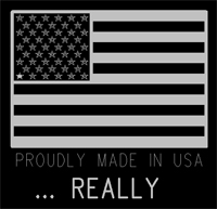 Proudly Made In The USA "Really"